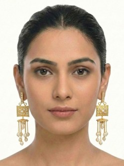 Antique Polki Earrings
